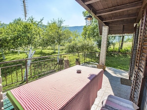 Ferienhaus | Balkon
