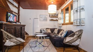 Chalet | Wohnzimmer | Kamin, DVD-Player