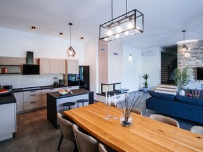 Villa | Private kitchen | Highchair - Villa With Private Pool and Garden (Novigrad)