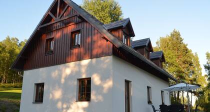 Beautiful, Spacious Holiday Home With Fireplace and Garden Pool Near the Golf Course