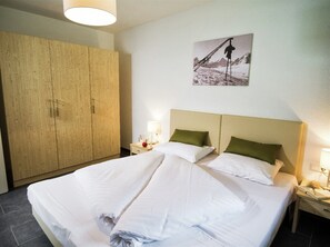 Apartamento | 3 quartos, roupa de cama