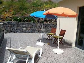Ferienhaus | Balkon
