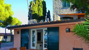 Ferienhaus | Balkon