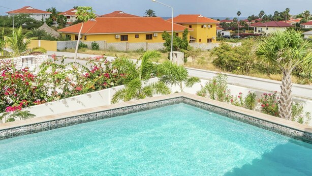 Indoor pool, outdoor pool - Beautiful Villa in Jan Thiel Near Beach (Jan Thiel)