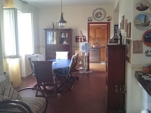 Villa | Living room | Fireplace, DVD player
