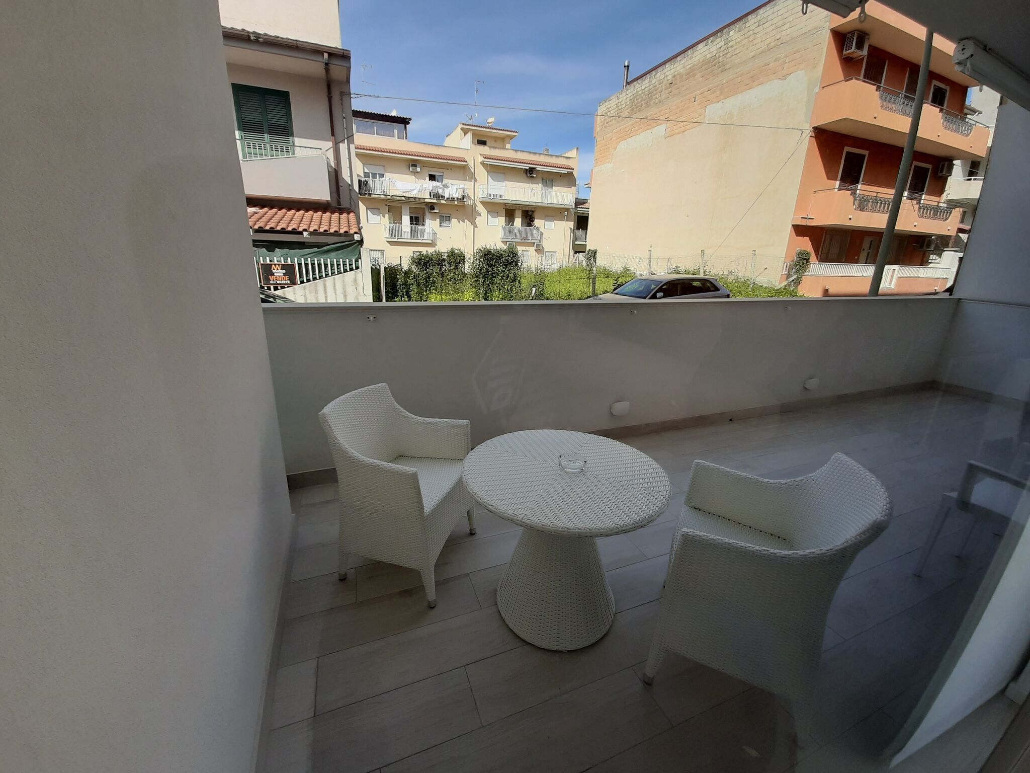 Ferienhaus | Balkon
