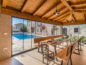 Villa | Pool | Indoor pool, outdoor pool - Stunning Villa in Kringa With Swimming Pool (Tinjan)