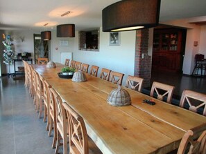 Dining - Spacious Holiday Home in Marche-en-famenne With Pool (Marche-en-Famenne)