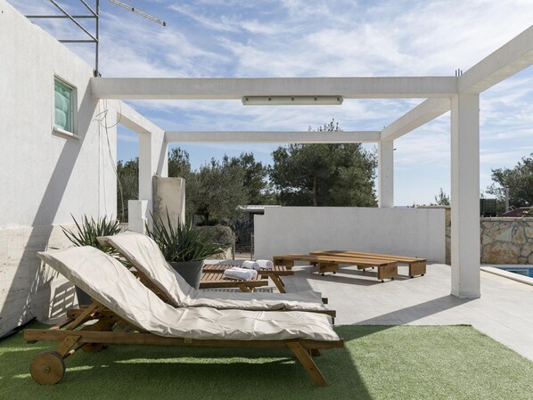 Ferienhaus | Balkon