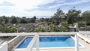 Outdoor pool - Lovely Apartment in Vir With Swimming Pool (Vir)