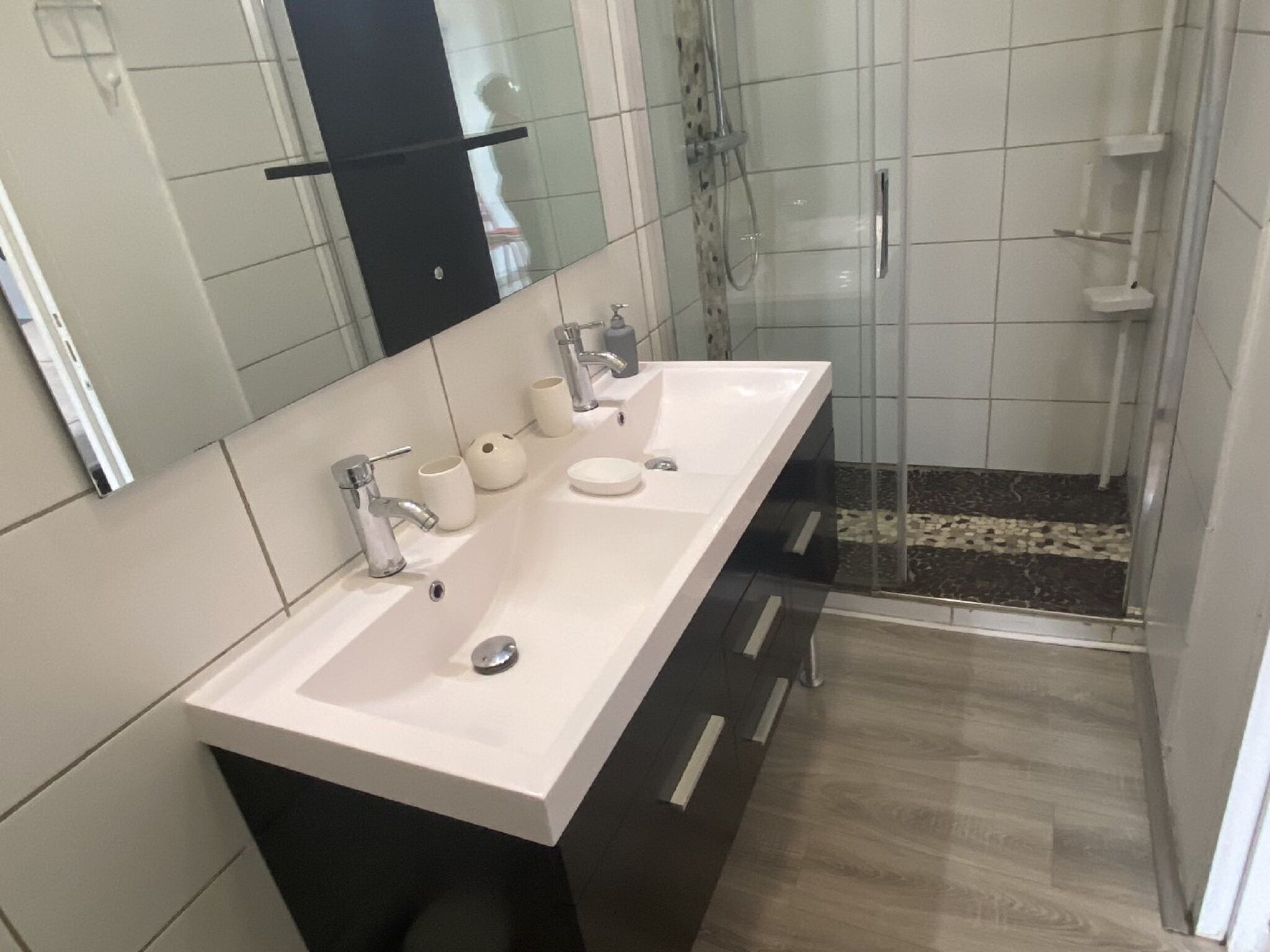 Appartement | Salle de bain | Douche, serviettes fournies