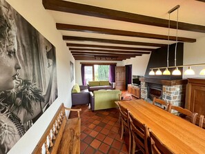 House | Private kitchen - House in Noiseux With Bubble Bath & Garden (Somme-Leuze)