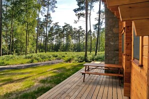 Balcony - Chalet in Oignies With Wooded Surroundings (Viroinval)