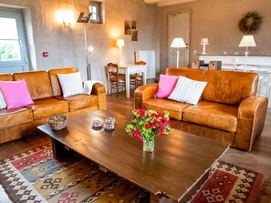 獨棟房屋 | 起居區 |  DVD 播放機、足球台