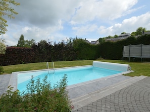 Outdoor pool - Beautiful Villa With Pool and Lovely Garden in the Herve Country (Limbourg)