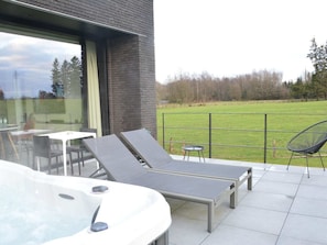 Balcony - Impressive Holiday Home in Sart-lez-Spa with Hot Tub & Whirlpool (Jalhay)