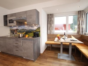 House | Private kitchen | Fridge, coffee/tea maker - Modern Holiday Home in Ischgl Near Skiing Area (Ischgl)