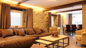 Ferienhaus | Wohnzimmer