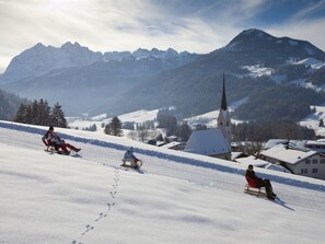 Exterior - Spacious Holiday Home in Kössen Tyrol Near Ski Area (Koessen)