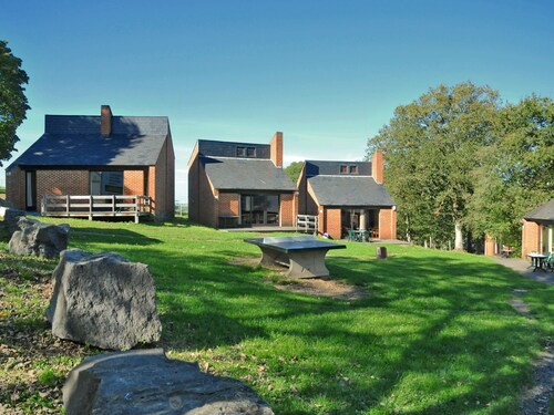 Nicely Furnished Bungalow With a Fireplace Near the Maas