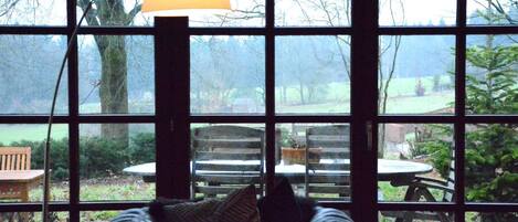 Vue depuis l’hébergement