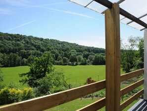 Vista desde la propiedad