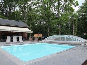 Indoor pool, outdoor pool