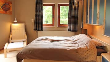 6 chambres, ameublement personnalisé
