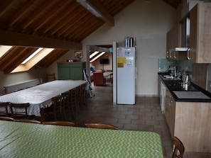 Private kitchen - Group House near Ski Slopes at Ovifat (Waimes)
