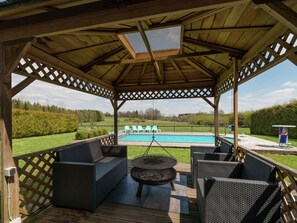 Ferienhaus | Balkon