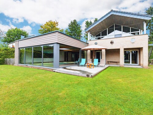 Modern Villa with Indoor Pool & Hot Tub in Malmedy