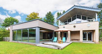 Modern Villa with Indoor Pool & Hot Tub in Malmedy