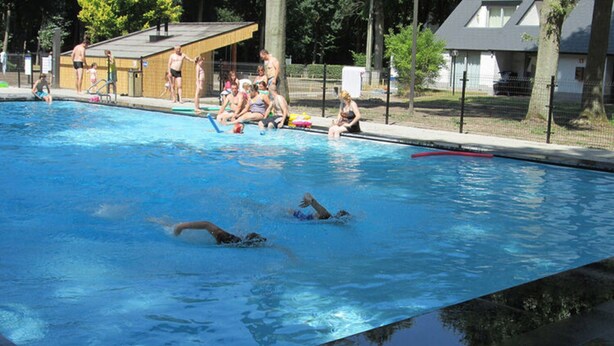 Outdoor pool - Comfortable Apartment With Sauna in (Houthalen-Helchteren)