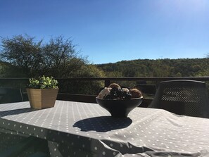 Balcony - Modern Holiday Home in Somme-Leuze with Sauna & Hot Tub (Somme-Leuze)