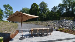 Balcony - Pretty Mill Transformed Into Cottage With Infrared Sauna and Beautiful Terrace (Florennes)