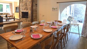 Dining - Pretty Mill Transformed Into Cottage With Infrared Sauna and Beautiful Terrace (Florennes)