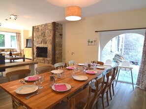 Dining - Pretty Mill Transformed Into Cottage With Infrared Sauna and Beautiful Terrace (Florennes)