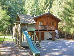 Exterior - Charming, Wooden Chalet With Sauna in a Forested Location Near Durbuy (Erezee)