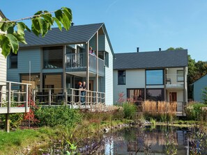 Villa | Exterior - Comfortable Villa With Stove, Located in a Lake Area (Froidchapelle)