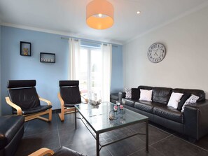 Cottage | Living area | TV, fireplace, DVD player - Cottage in Ochamps With Private Pool & Sauna (Libin)