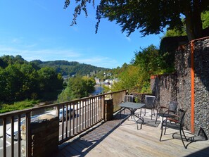 Balcony - Spacious Holiday Home in La Roche-en-ardenne With Sauna (La Roche-en-Ardenne)