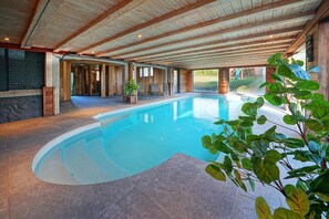 Ferienhaus | Pool | Innenpool, Außenpool