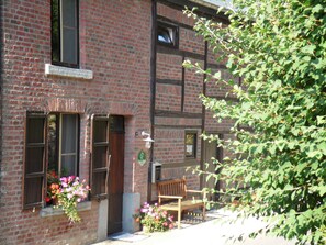 House | Exterior - Regional House With Exposed Timber Frame Elements Full of Authenticity and Charm in a Green Area (Beauraing)