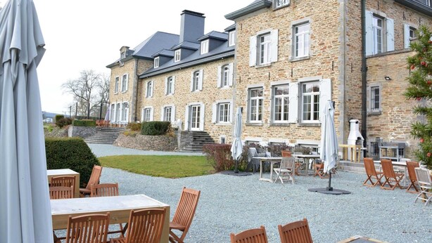 House | Dining - Castle in Ardennes Near Forest & Sauna (Libramont-Chevigny)