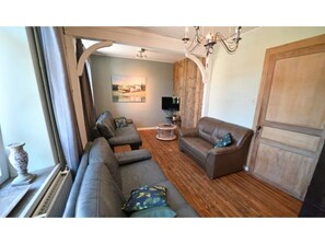 House | Living room - Holiday Home in Hotton Near Caves of Hotton (Hotton)