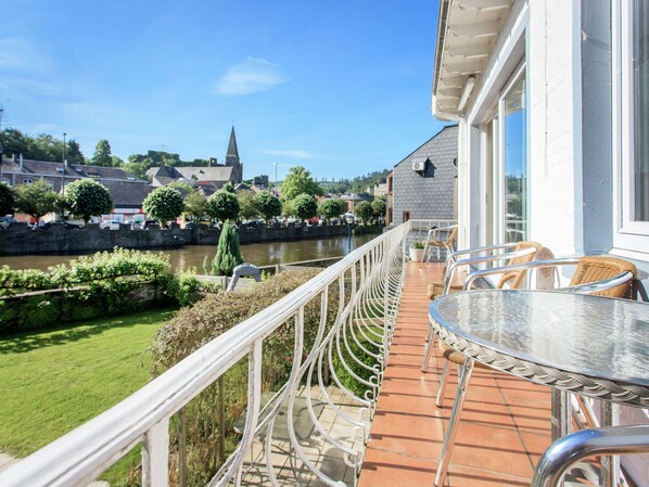 Balcony - Modern Holiday Home in La Roche-en-ardenne With Sauna (La Roche-en-Ardenne)