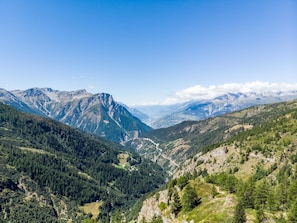 Exterior - Detached Chalet at the alm in the Car-free Village of Rosswald. Outstanding View (Termen)