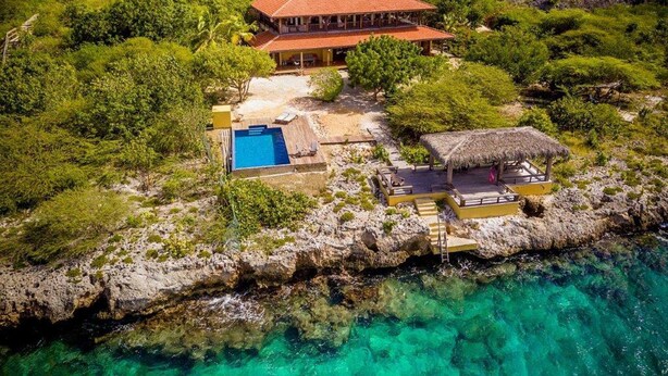 Unclassified image, 1 of 39, button - Villa with Swimming Pool & Great Sea View near Center of Kralendijk on Bonaire (Kralendijk)