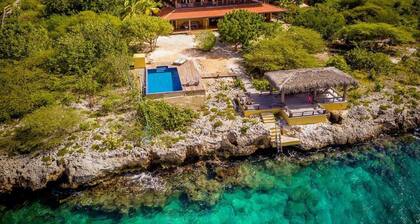 Villa with Swimming Pool & Great Sea View near Center of Kralendijk on Bonaire