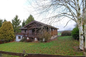 House | Exterior - Traditional Chalet with Sauna, Spa Tub, & Relaxation Space near La Roche (Rendeux)